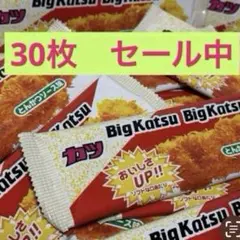 珍味　ビッグカツ　とんかつソース味 30枚