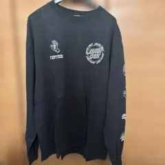 SANTA CRUZ スケートボード 長袖Tシャツ ブラックのサムネイル