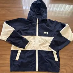HELLY HANSEN フード付きパーカー　ネイビー×ホワイトのサムネイル