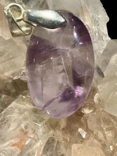 アメジスト トラピッチェアメジスト ペンダントトップ 天然石 パワーストーン