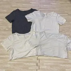 130★ユニクロ★半袖ヒートテック　4枚セット