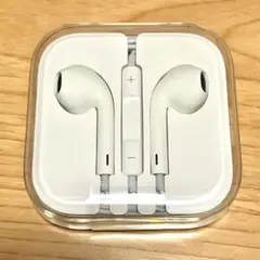 【新品未使用】Apple EarPods 3.5mmジャック ホワイト　ケース付