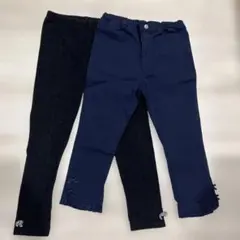 Any fam 140 パンツ　スパッツ　セット