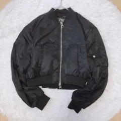 2025年最新】zara クロップドボンバージャケットの人気アイテム - メルカリ