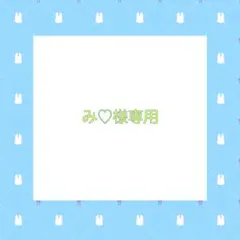 み♡様専用ページ