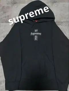 Supreme Cross BoxLogo Hooded Sweatshirt