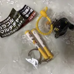 パ・リーグ6球団 応援バットキーホルダー/カラフルマルチチャーム 2個セットのサムネイル