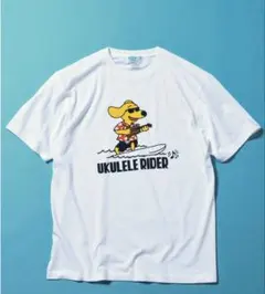 ウクレレライダーTee ホワイト