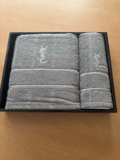 Yves Saint Laurent タオルセット グレー