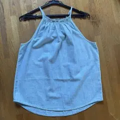 GAP XXS ライトブルー シャーリング キャミソールのサムネイル