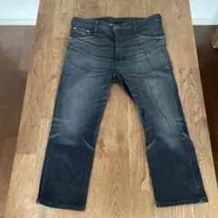 EDWINのダークブルー ストレートデニムLLサイズ