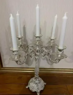 燭台1台&キャンドル5本セット