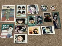 ヒロアカ 緑谷出久 紙類 缶バッジ まとめ売り