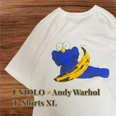 UNIQLO ユニクロKAWS Andy Warhol Tシャツ XL 白のサムネイル