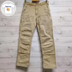 カーハート ダブルニー ペインターパンツ ダック W30 ダメージ 海外古着