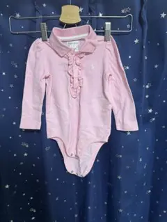 Ralph Lauren ピンクロンパース 12M サイズ80