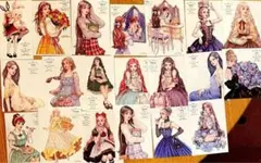 hwara ⑤ 人物ステッカー　20枚セット