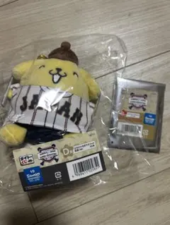 侍ジャパン × サンリオ　タイトーくじ D賞G賞　ポムポムプリンセット売り