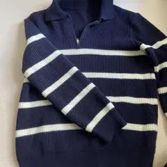 DAZY ジップアップセータ