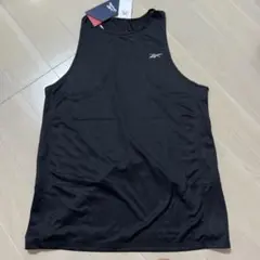 新品タグ付き Reebok トレーニング タンクトップ L ブラック レディース