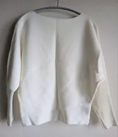 リブ編み ドルマンスリーブ セーター Mサイズ