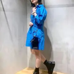 ジーナシス※JEANASIS 長袖 オールインワン ショートパンツ