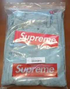 26SS Supreme Baggy Jeansライトウォッシュインディゴ 30 - メルカリ