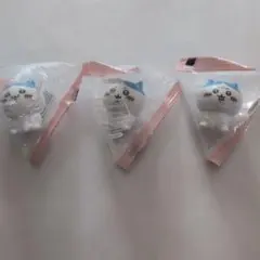 ちいかわ　インテリアミニフィギュア 初代　ハチワレ　3点