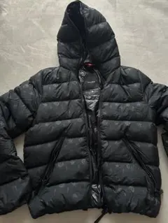 DUVETICA HYDROGEN ブラックダウンジャケット 48