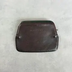 BURBERRY 型押しロゴ レザー 内側ノバチェック　コインケース　小銭入れのサムネイル