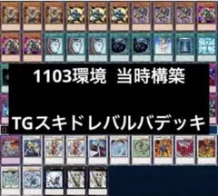 遊戯王 ゲートボール クラシック 1103環境 TGスキドレバルバデッキ