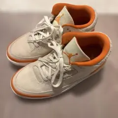 Air Jordan 3ホワイト/オレンジ