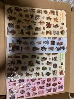 エンボスステッカー 4シートセット