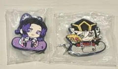 鬼滅の刃 キャラばんちょうこうヘアクリップ 胡蝶しのぶ 童磨 2点