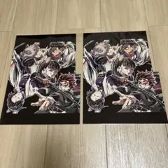 鬼滅の刃 映画特典　エンドロールイラストカード2枚セット