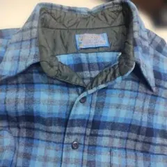 70s 【好配色】ペンドルトン ウールチェックシャツMade in USA