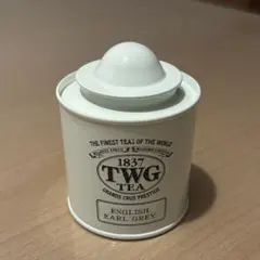 TWG 缶のみ　新品 TWG 紅茶缶 きれいなソフトグリーン white night jasmine - soracoya
