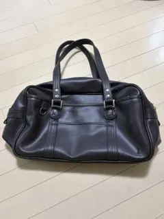 イーストボーイ スクールバッグ ブラウン 茶色 落書きなし 美品 通学