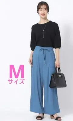 新品 ワイドパンツ