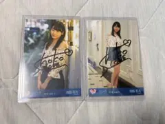 美品 =LOVE イコラブ 瀧脇笙古 直筆サイン ブロマイド 2種セット