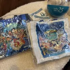 東京ディズニーシー25周年　スパークリングジュビリー　カプセルトイ　２点セット