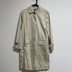 YORKLAND ベージュ ステンカラーコート　薄手