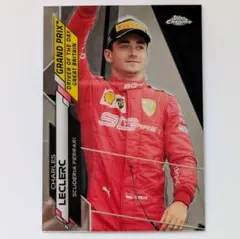 シャルル・ルクレール　#163【2021 TOPPS CHROME F1】