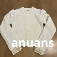 アニュアンス☆パールニットトップスのサムネイル