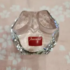 バカラ/Baccarat のクリスタル オブジェ 動物 フクロウのサムネイル