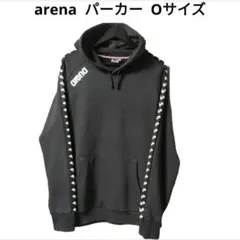arena パーカー プルオーバー ブラック Oサイズのサムネイル