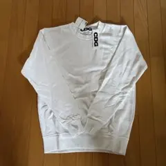 ☆タグ付き未使用！CDG ホワイトロゴスウェット Mサイズ☆