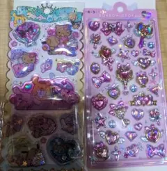 ボンボンドロップ　シール　ウォーターシール　サンリオ　リボン