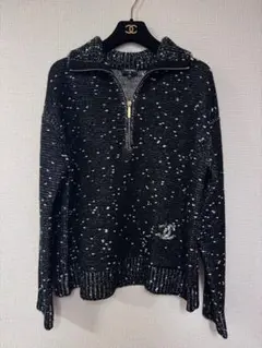 定価以下⭐️プレ秋冬新作　26B CHANEL シャネル　ニット　ブラックのサムネイル