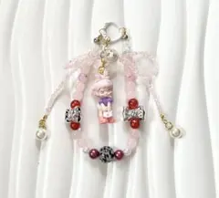 ドラDoraフィギュア付きストラップ ピンクのサムネイル